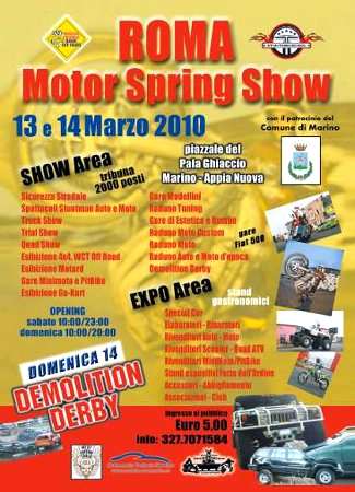 Locandina Motor Spring Show