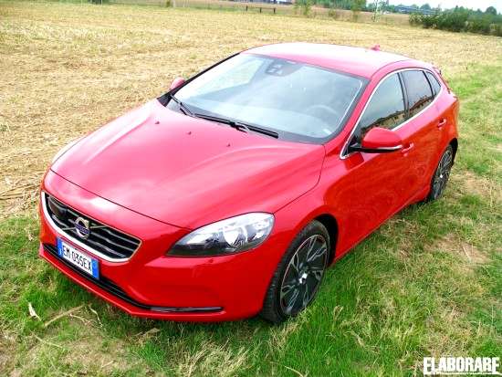 Vista anteriore Volvo V40 - Novità