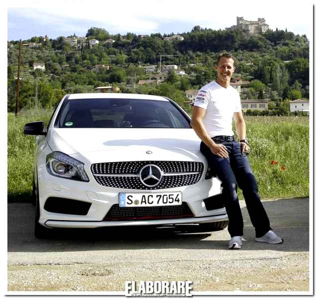 Michael Schumacher collaudatore Merceds-Benz