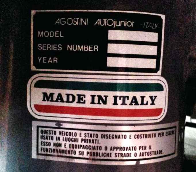 Agostini AutoJunior Ferrari motorizzata(9)