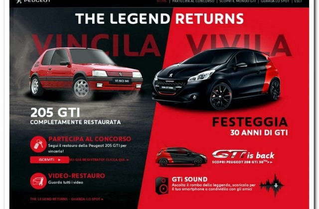 Locandina-Concorso-Peugeot-205-GTI-PLUS