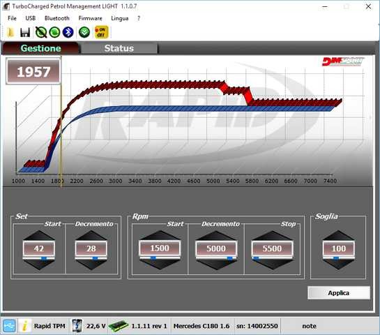 Dimsport Rapid TPM software