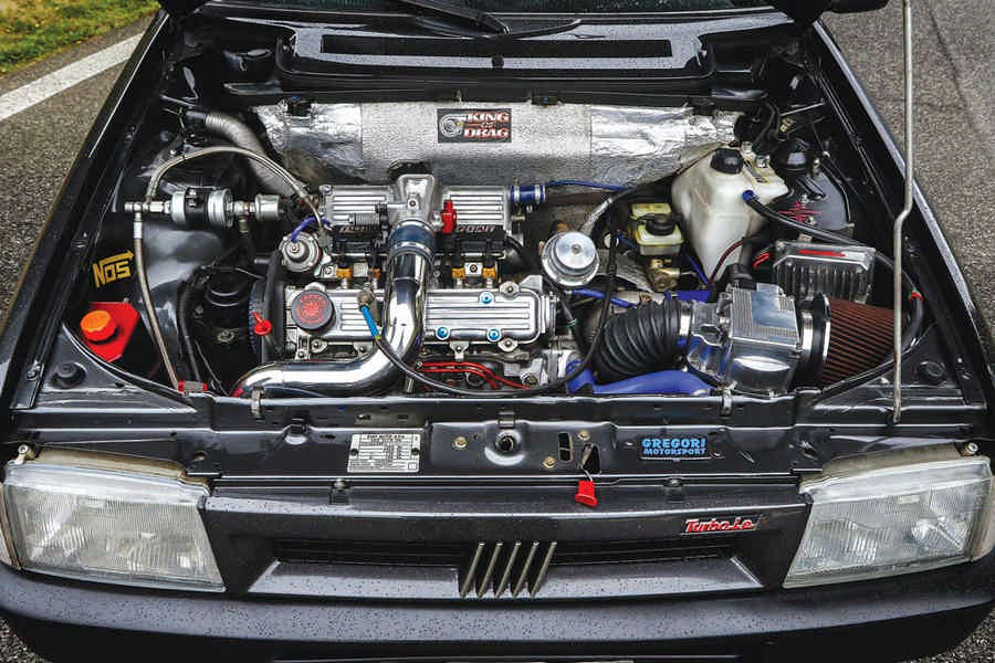 Fiat Uno Turbo elaborata con preparazione Gregori Motorsport