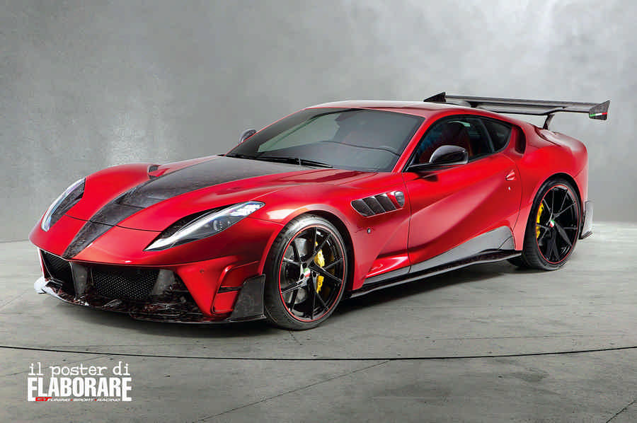 Poster Ferrari 812 Superfast by Mansory