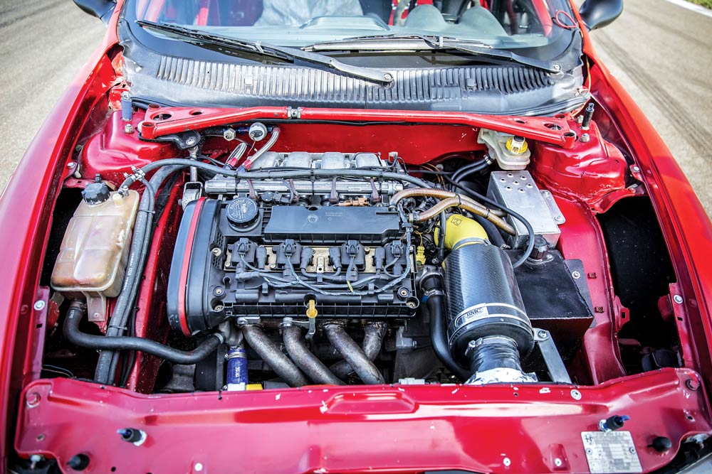 Motore Alfa Romeo 156 2.0 TS elaborata con preparazione Risi Engineering
