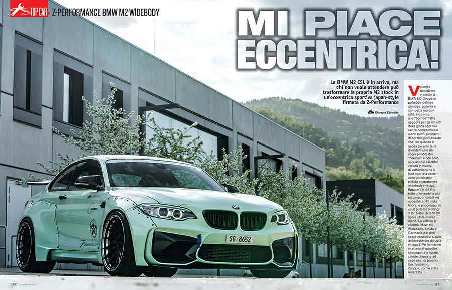 BMW M2 Widebody by Z-Perfomance top car elaborazione 370 CV