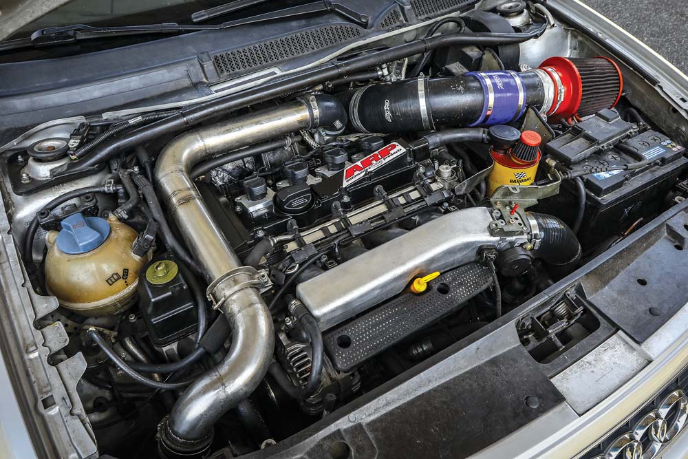 Audi S3 8L elaborata 490 CV con preparazione Brando Racing-motore