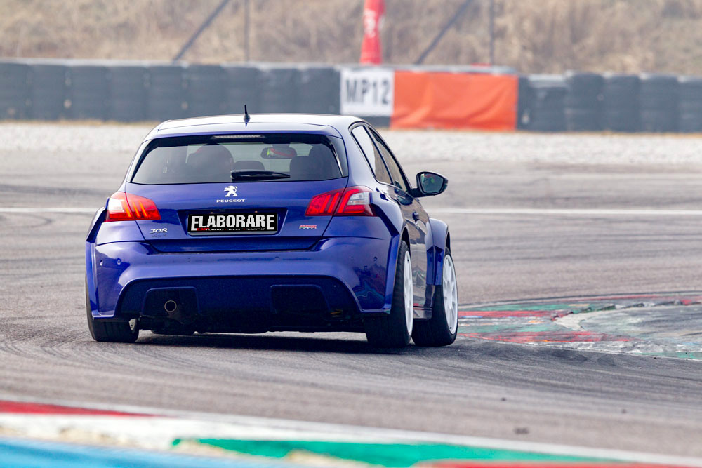 Peugeot 308 GTi elaborata 302 CV con preparazione Arduini Corse posteriore