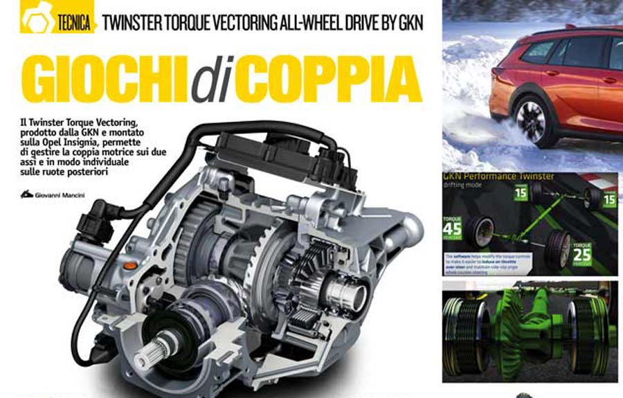 Twinster Torque Vectoring All-Wheel Drive