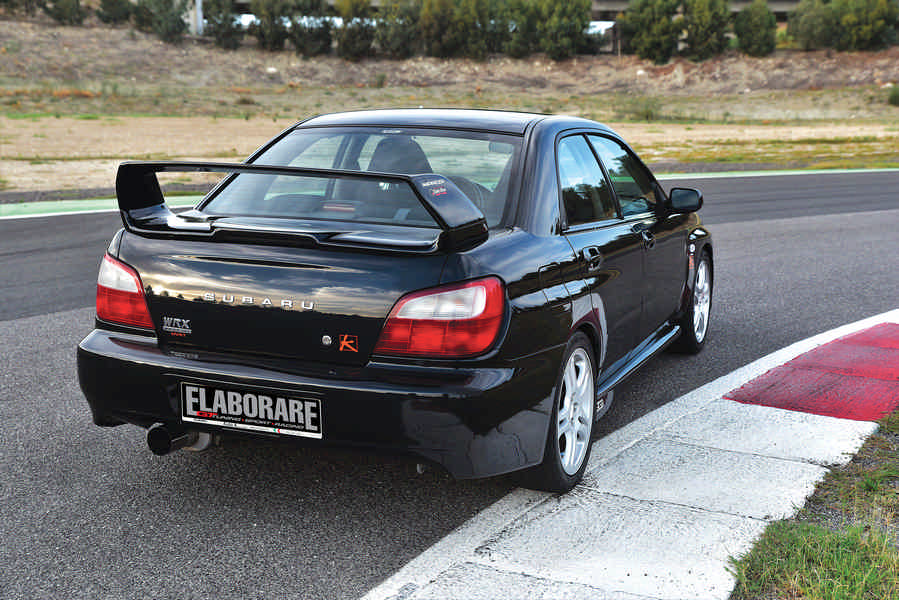 Subaru Impreza WRX elaborata 218 CV con preparazione Nitro Race