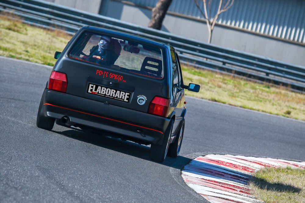 Fiat Uno Turbo elaborata 256 CV con preparazione Massimo Malandra