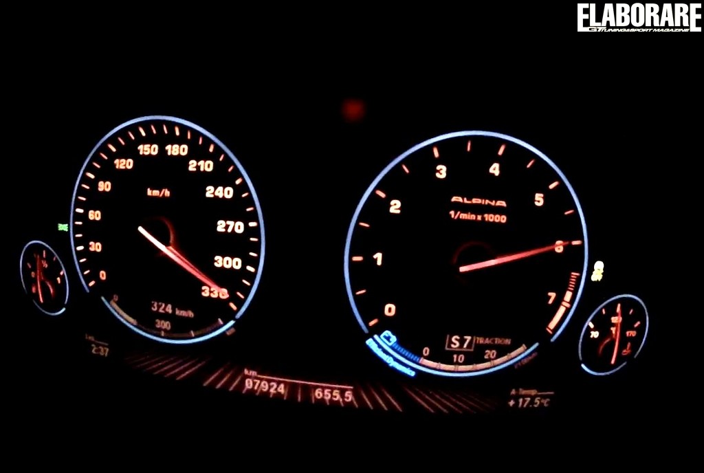 Top speed velocità massima BMW ALPINA