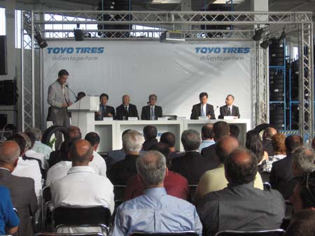 Inaugurazione nuova sede Toyo Tire Italia