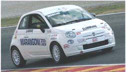 Fiat 500 trofeo da gara