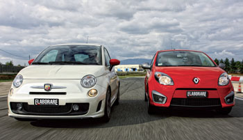 500 Abart VS Twingo RS