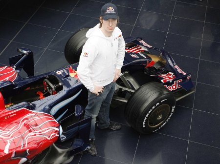  Mirko Bortolotti pilota diciottenne del Red Bull Junior Team