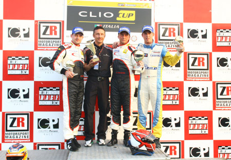  Clio Cup Italia Podio Monza