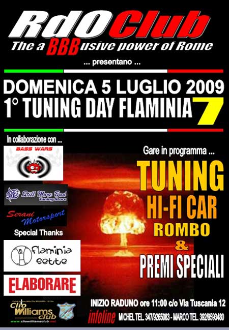 Raduno tuning roma TuningDayFlaminia