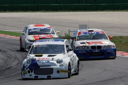 La Fiat 500 Abarth del team Aeffem-Ferraris