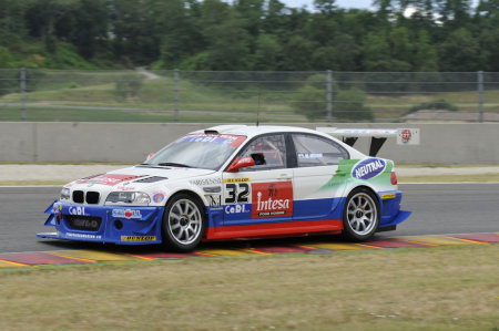  Walter Meloni in gara con la sua BMW M3 E46