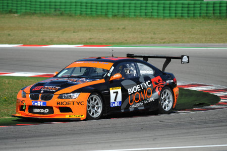  Paolo Meloni in gara con la sua BMW M3 E92