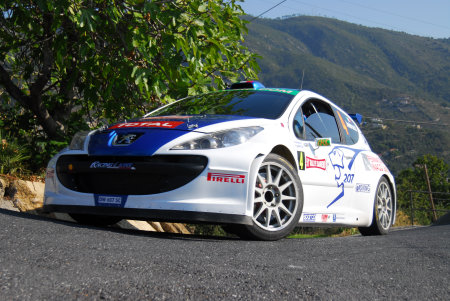  La Peugeot  207 Super 2000 di Andreucci