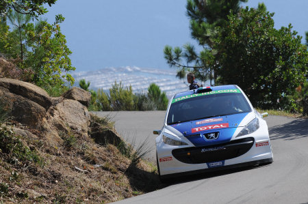  La Peugeot  207 Super 2000 di Andreucci