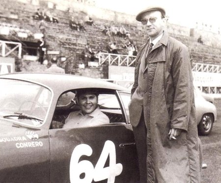  Elio Zagato e Ada Pace a Monza nel 1961