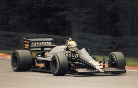 La Lotus di Ayrton Senna 