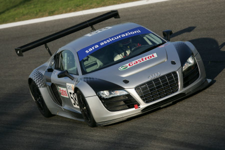   La vittoriosa Audi R8 LMS