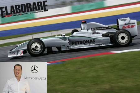 Michael Schumacher torna in F1 con la Mercedes