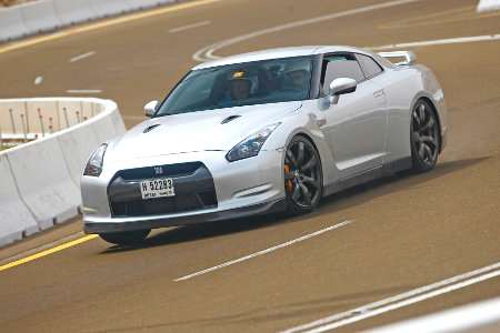 La pluripremiata Nissan GT-R 