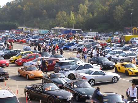  Il Paddock  del circuito di Varano