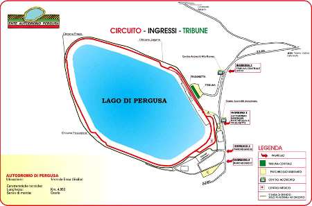 mappa autodromo di Pergusa