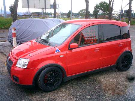 Fiat Panda 100 HP da gara