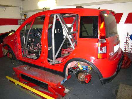 Fiat Panda 100 HP da gara