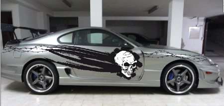Toyota Supra Skeletor