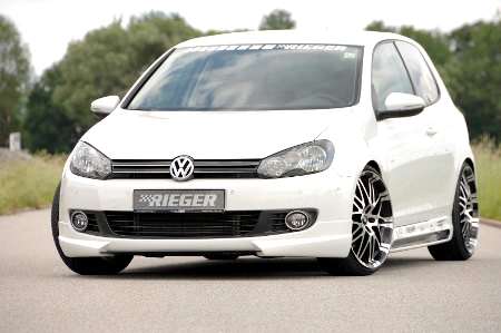 La VW Golf Rieger presentata da Rabanser Tuning 