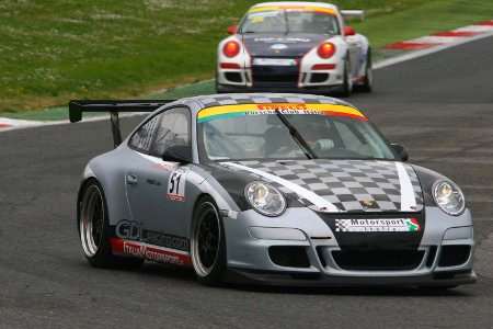 La Porsche GT3 Cup del vincitore Villa