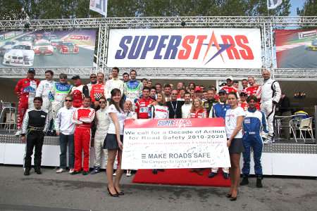 I piloti aderenti alla campagna della FIA “Make Roads Safe”