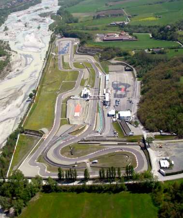  Panoramica aerea del circuito di Varano