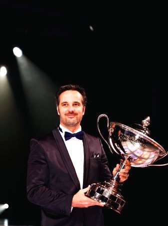 Yves Muller con il prestigioso premio al Gala FIA di Monaco