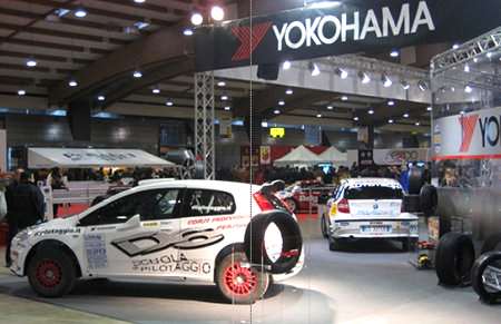 Stand Yokohama a Expo Rally 