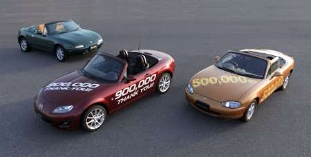 Record di produzione Mazda MX-5