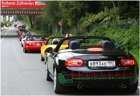 Al via la stagione raduni Mazda MX-5