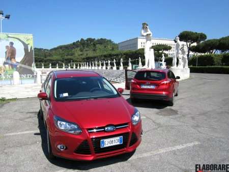 Le nuove Ford Focus allo Stadio dei Marmi di Roma