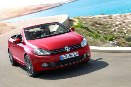 Golf Cabriolet con interni Alcantara