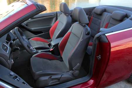 Golf Cabriolet con interni Alcantara