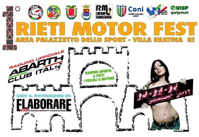 1° Rieti Motor Fest 