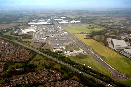 Lo stabilimento Honda of the UK Manufacturing (HUM) a Swindon (Regno Unito)